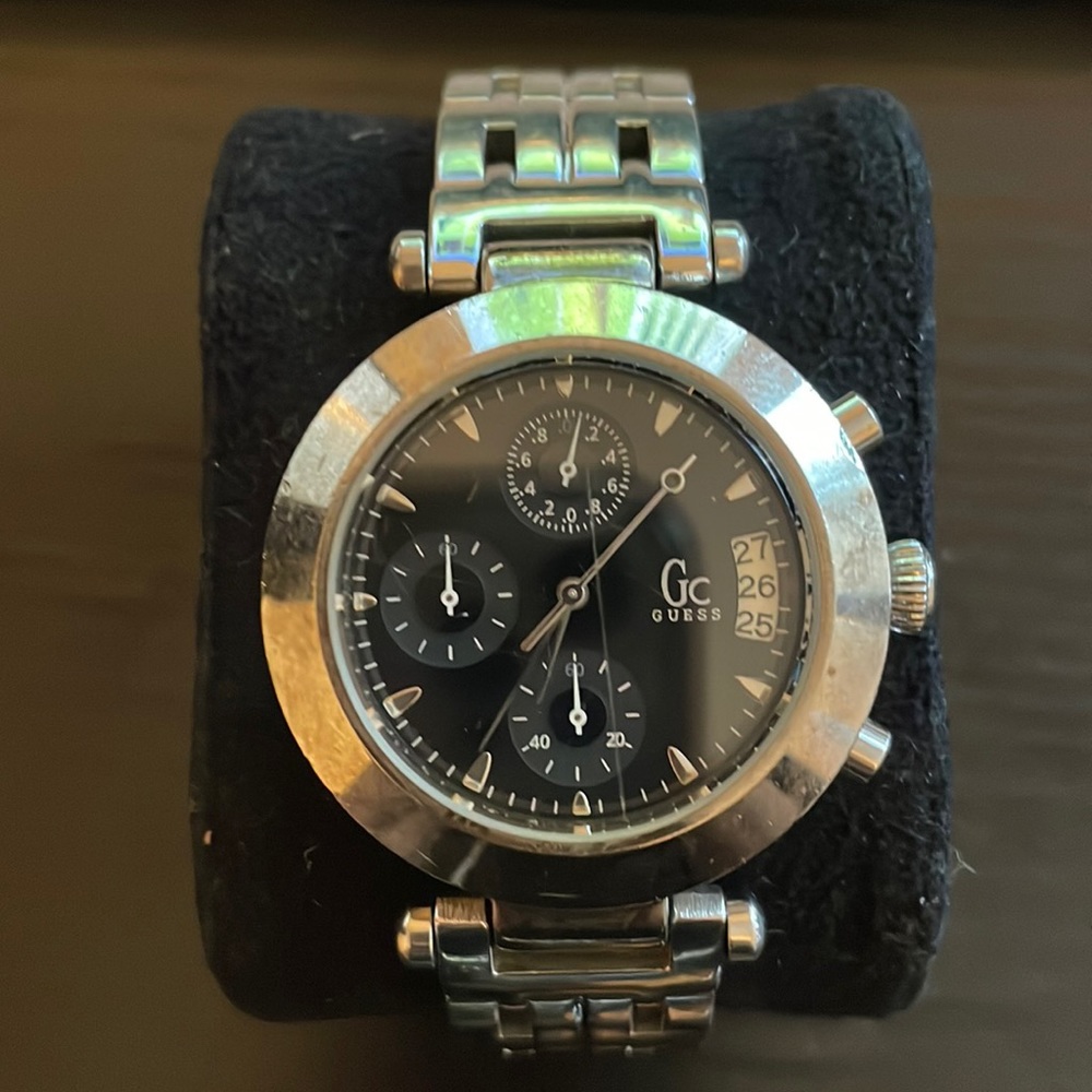 Silver watch